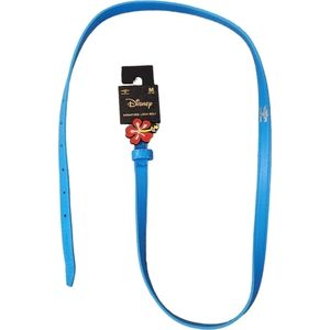 Disney Signature Logo Lilo Hawaiian Flower Blue Belt M (34-40 )
